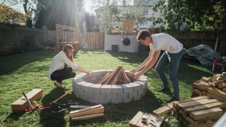 How To Build An Outdoor Fire Pit Easily