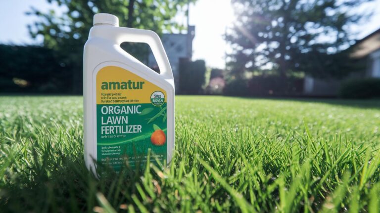 Liquid Organic Lawn Fertilizer Boosts Lush Green Lawns