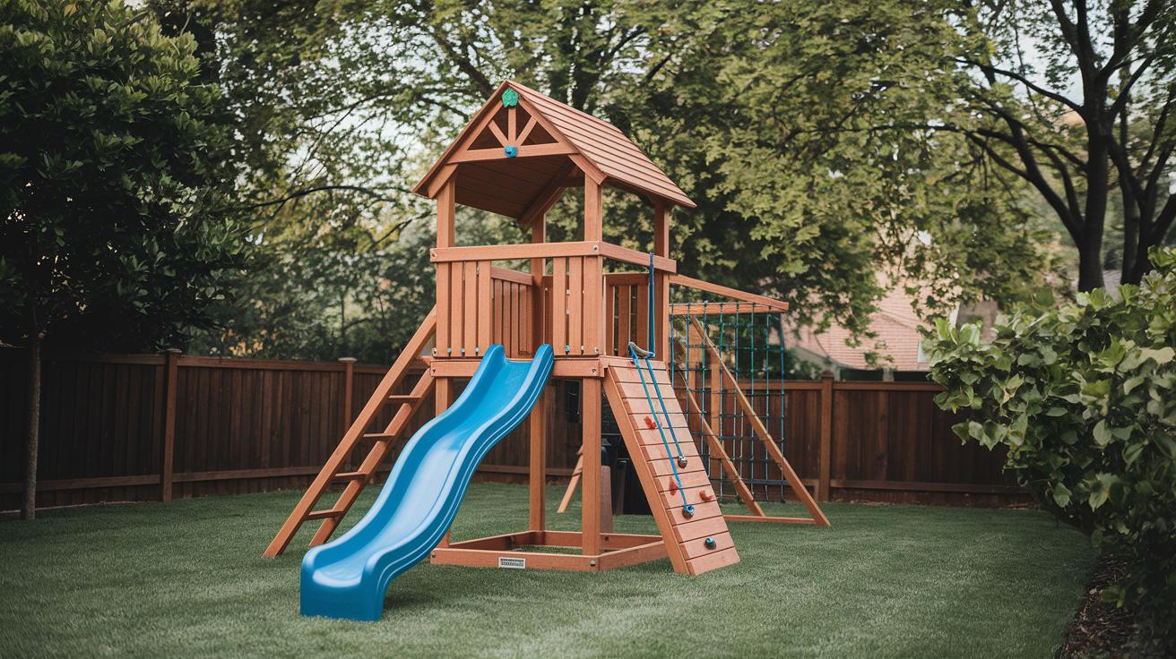 Materials, Durability, and Design Features for Backyard Jungle Gyms.jpg