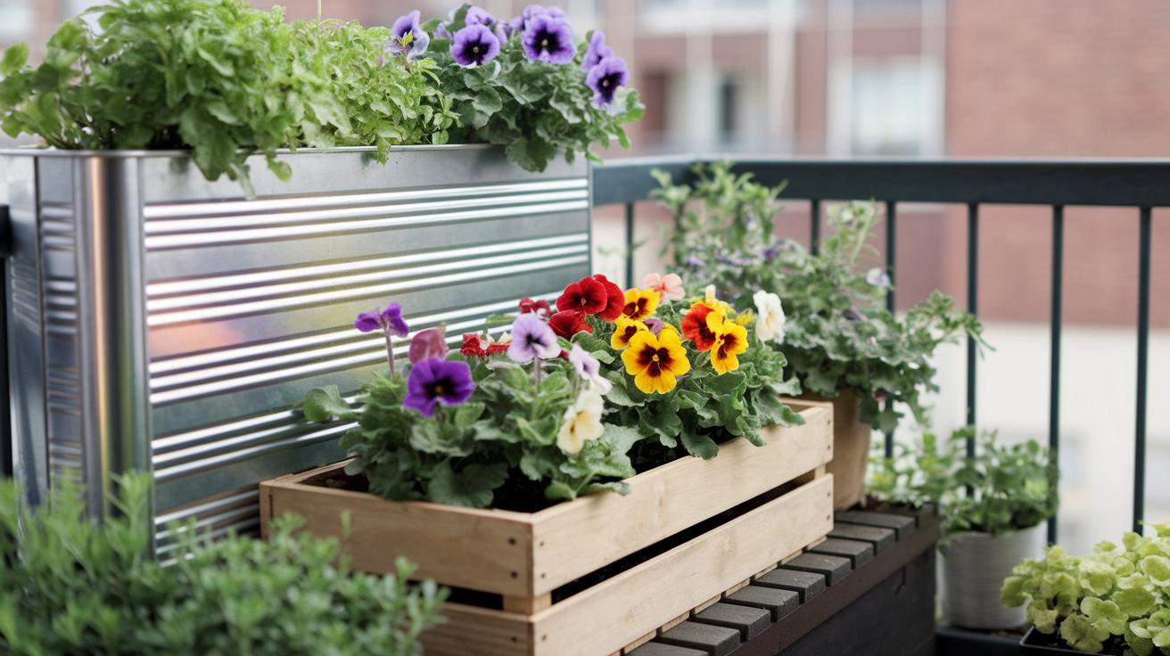 Budget-Friendly DIY Planters for Small Space Container Gardens.jpg