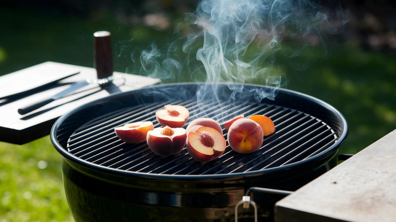 Troubleshooting Common Peach-Grilling Challenges on a Charcoal Grill.jpg