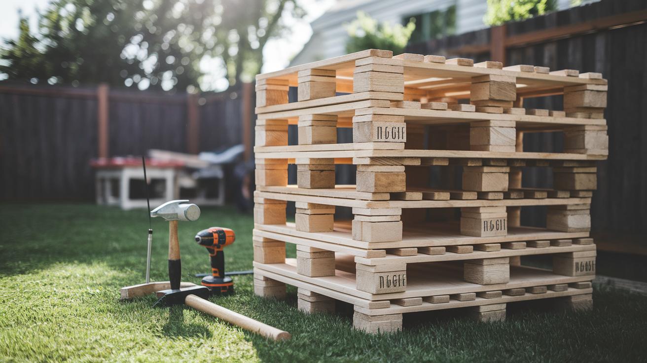 Essential Materials and Tools for Pallet Wood Garden Hammock Frame.jpg